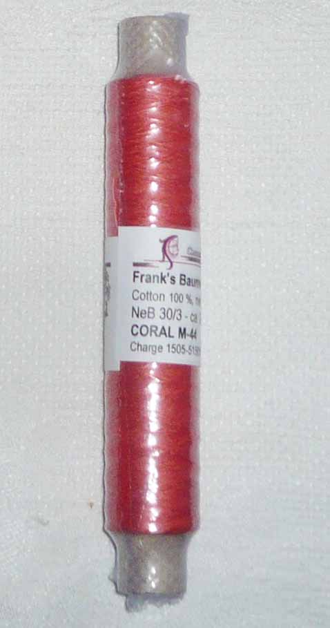 Franks Cotton - Thread 20/3 Coral 44